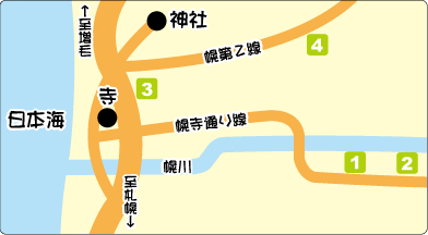 幌果樹園MAP
