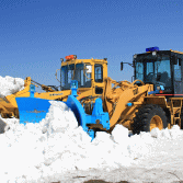 除雪車搭乗体験